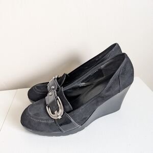 Marc Fisher Women's Y2K Grunge Wedges Size 9.5